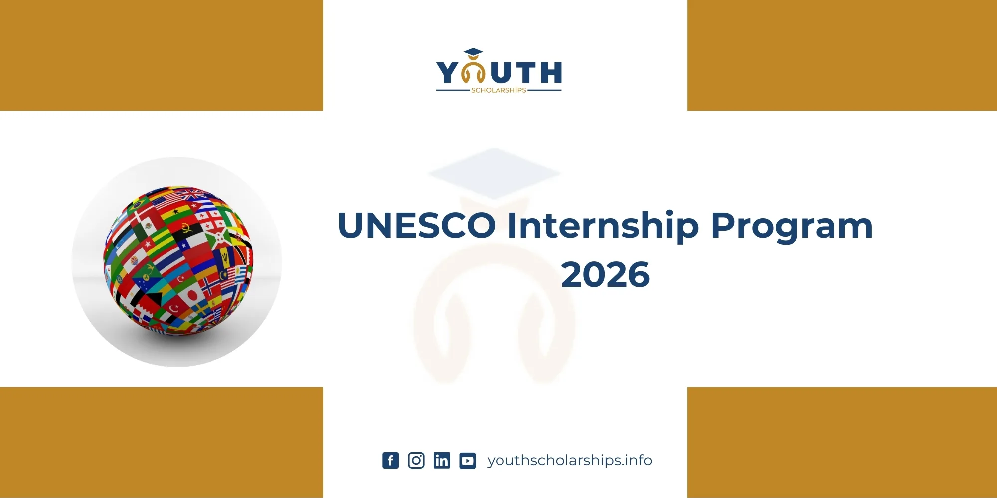 UNESCO Internship Program 2026 | Without IELTS - Youth Scholarships