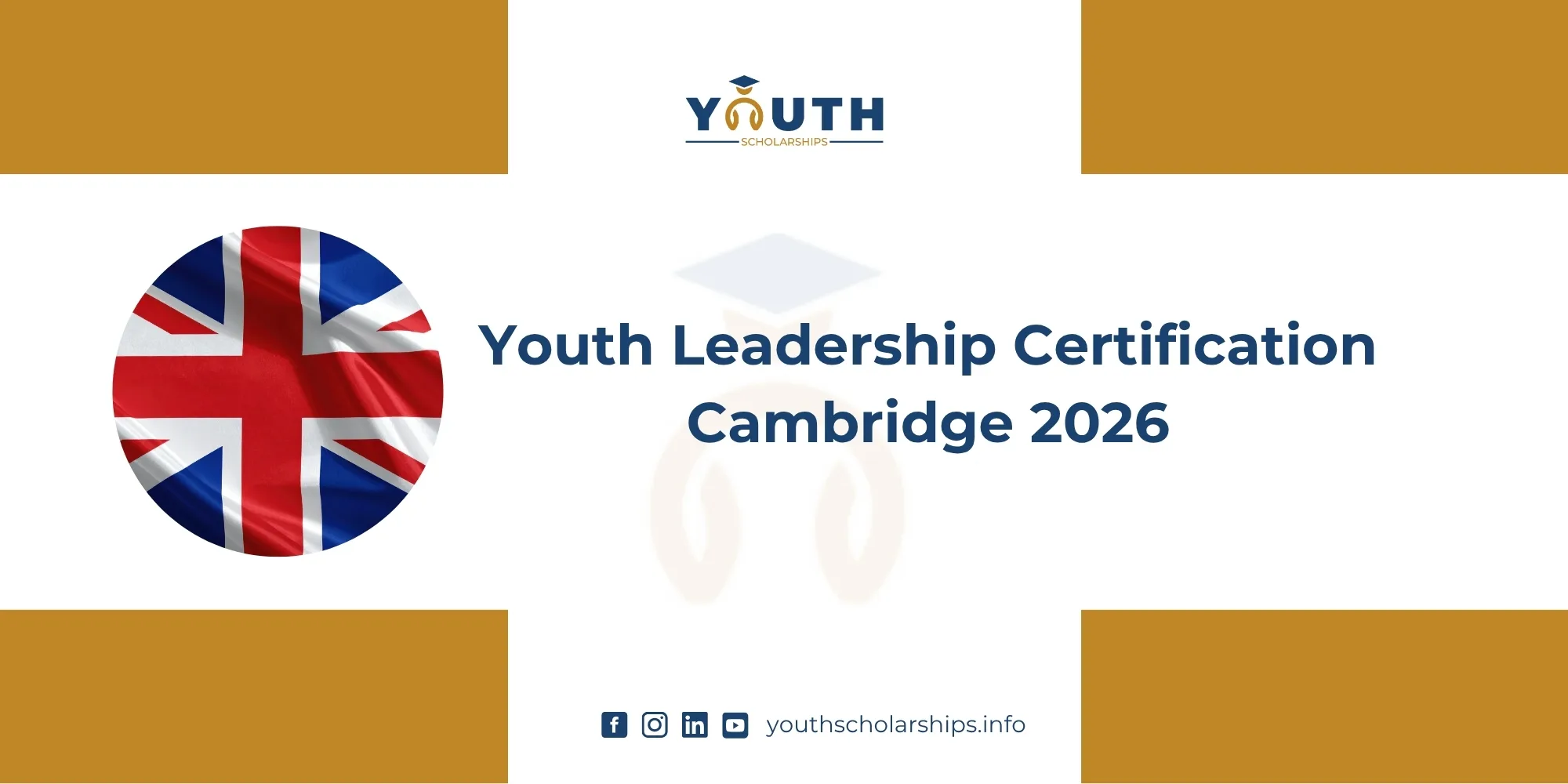 Youth Leadership Certification Cambridge 2026 