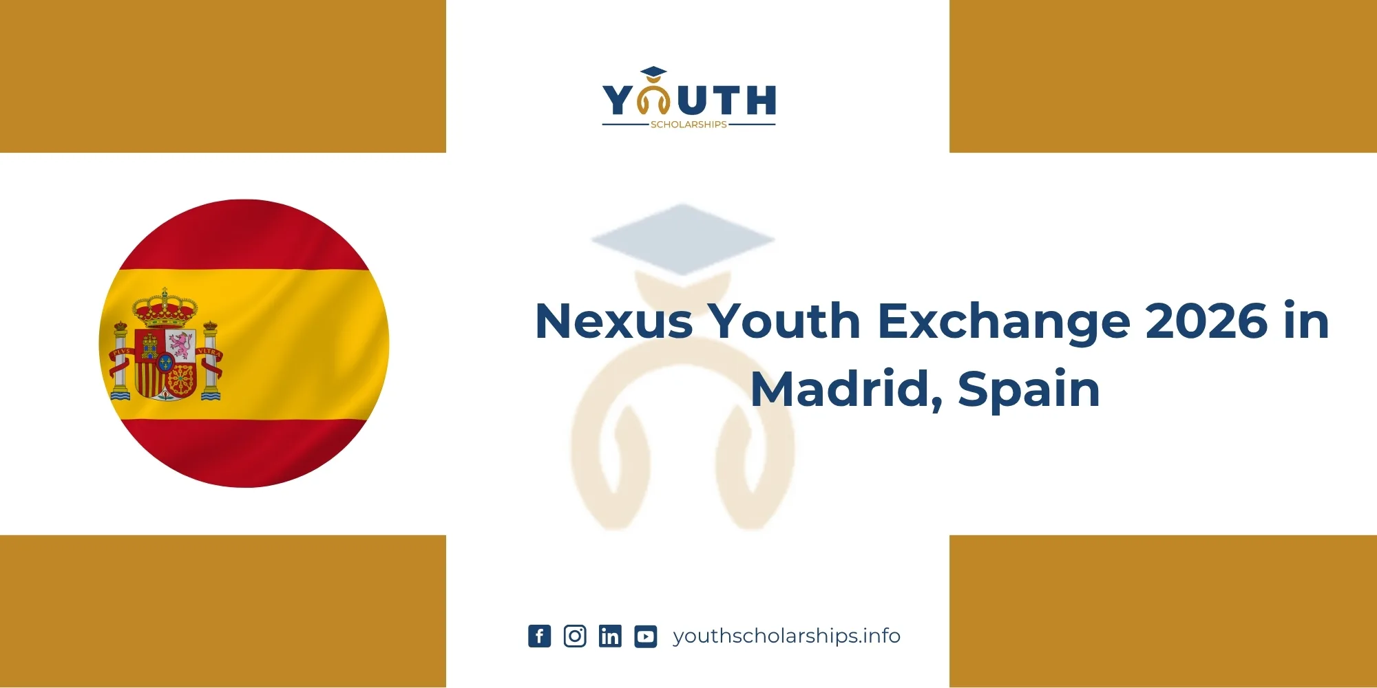 Nexus Youth Exchange 2026 in Madrid, Spain | Fully Funded