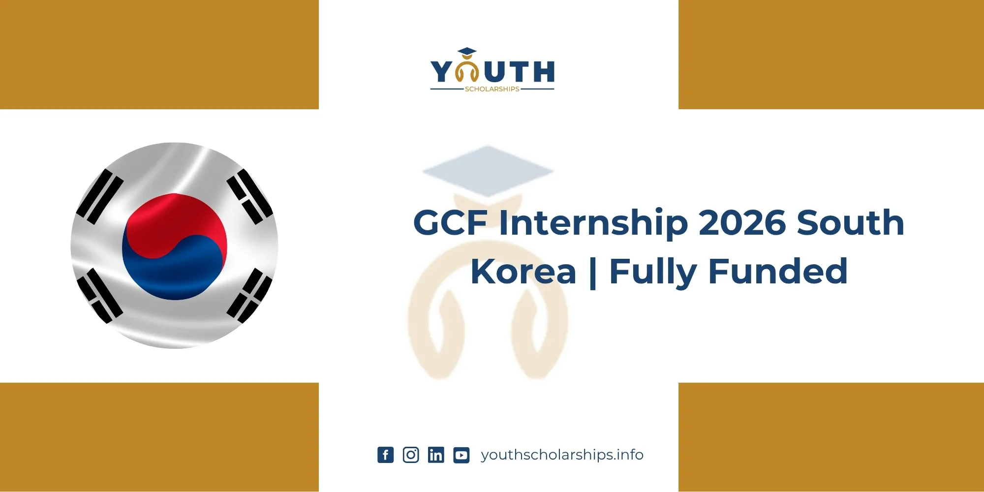 GCF Internship 2026 South Korea | Fully Funded