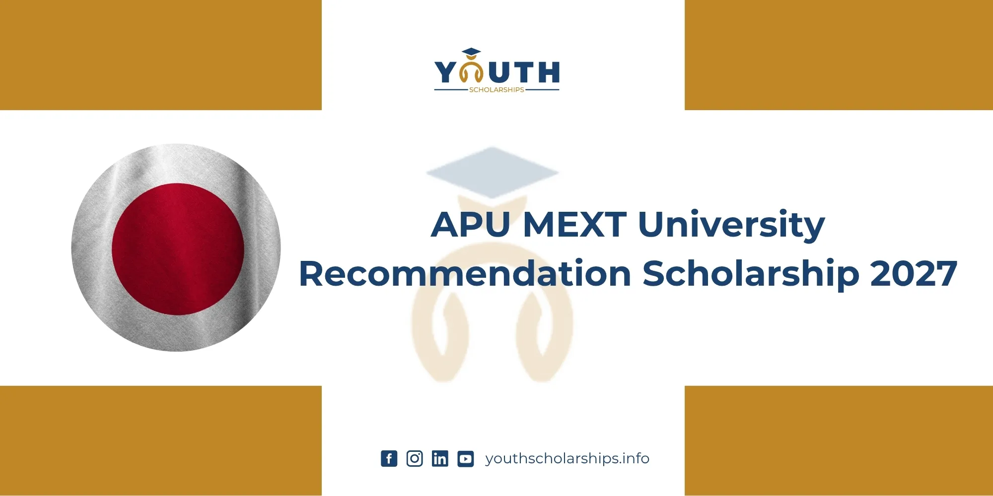 APU MEXT University Recommendation Scholarship 2027 in Japan